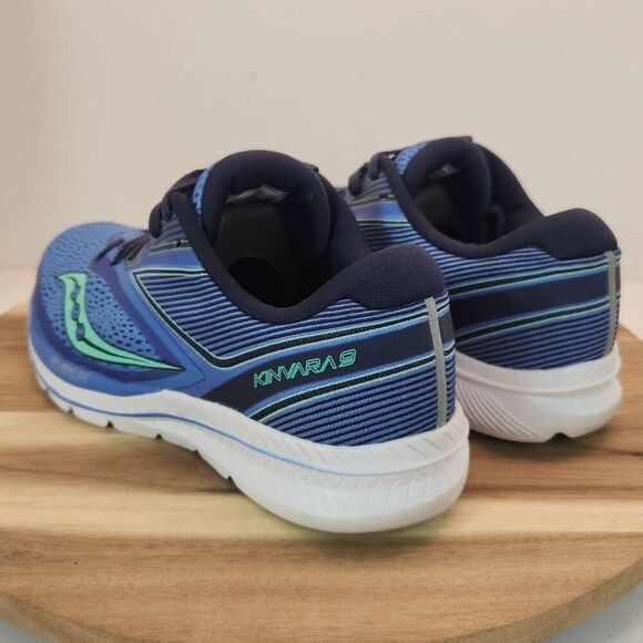 Saucony Kinvara 9 Women's running shoes Size 7 Blueish Purple & Teal - Picture 5 of 10